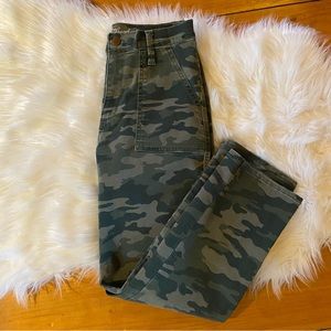 Camo Flare Leg Pants
